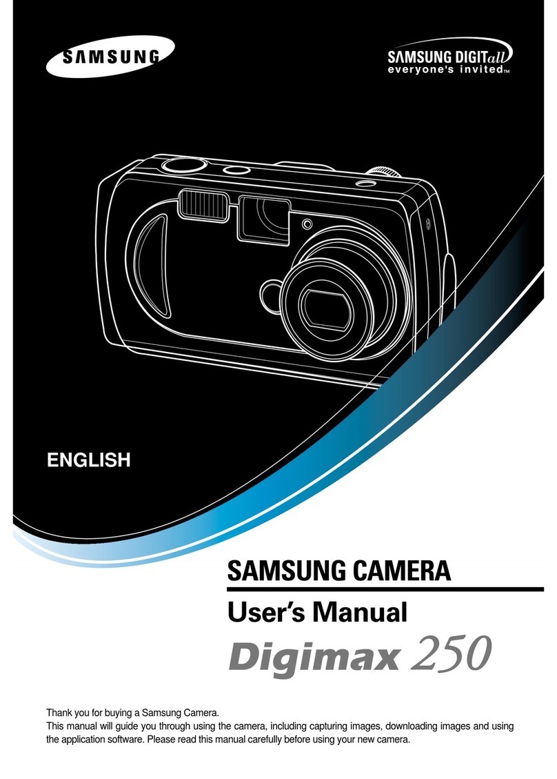 Samsung Digimax 250 User manual