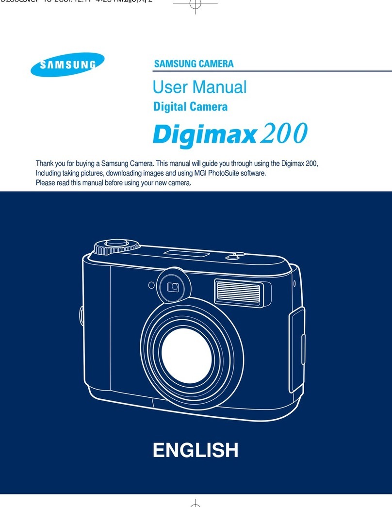 Samsung Digimax 200 User manual