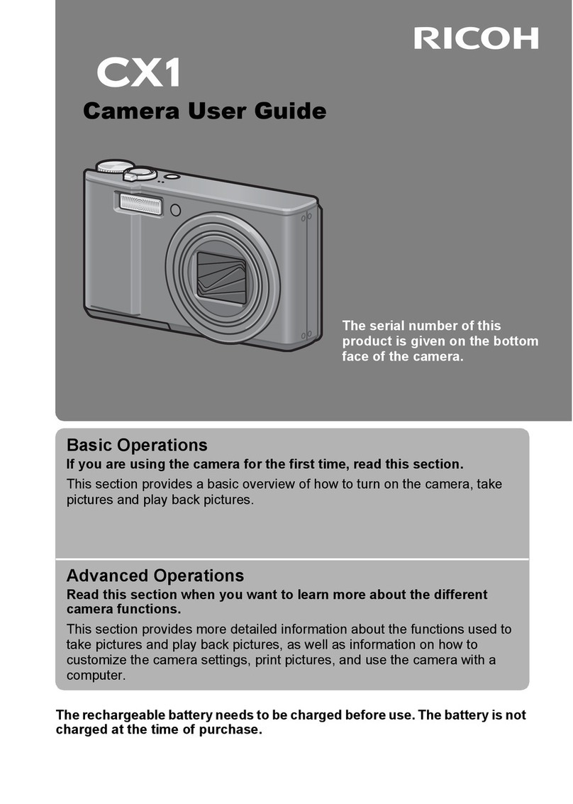 Ricoh CX1 User manual