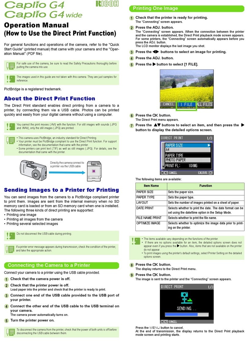Ricoh CAPILO G4 User manual