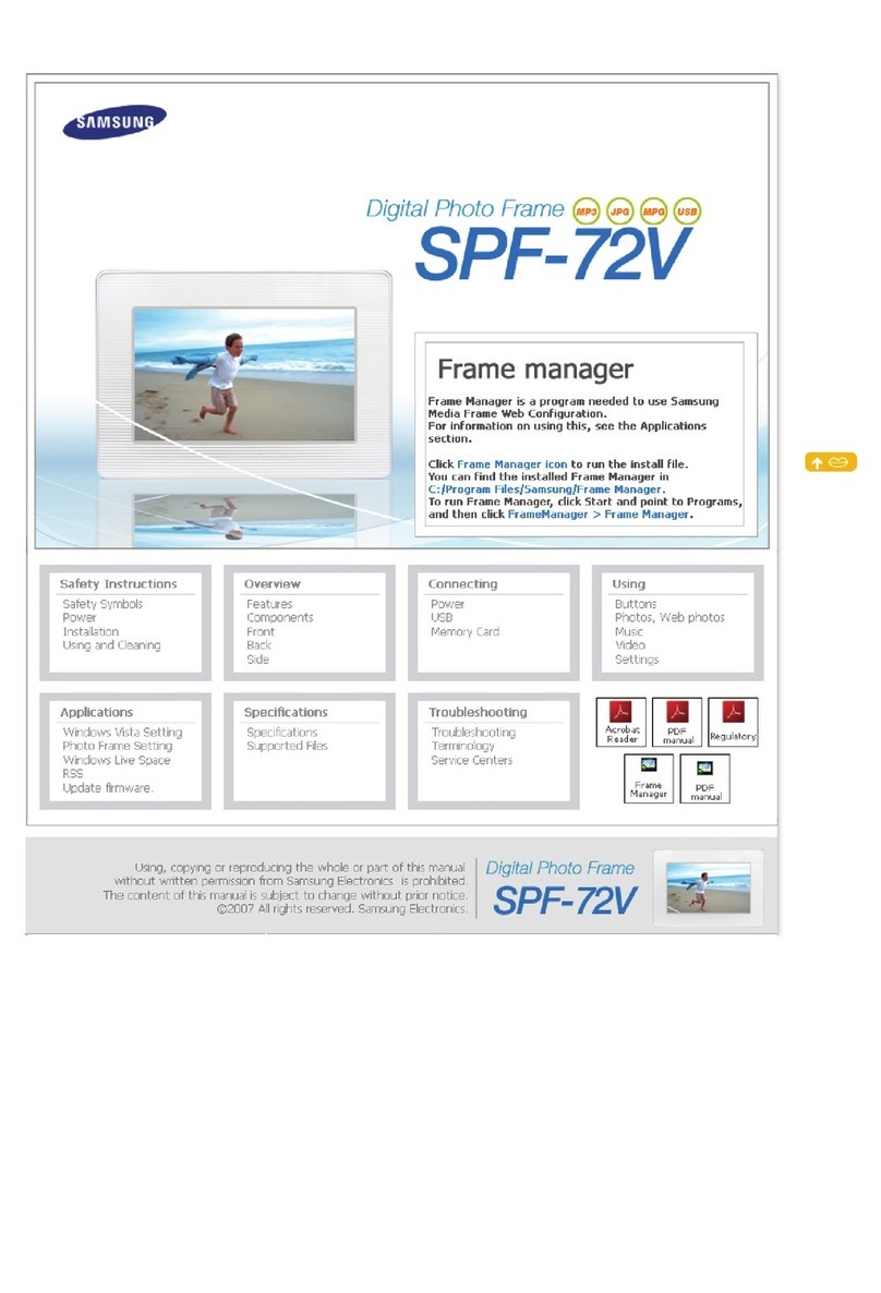 Samsung SAMTRON 72V owner's manual