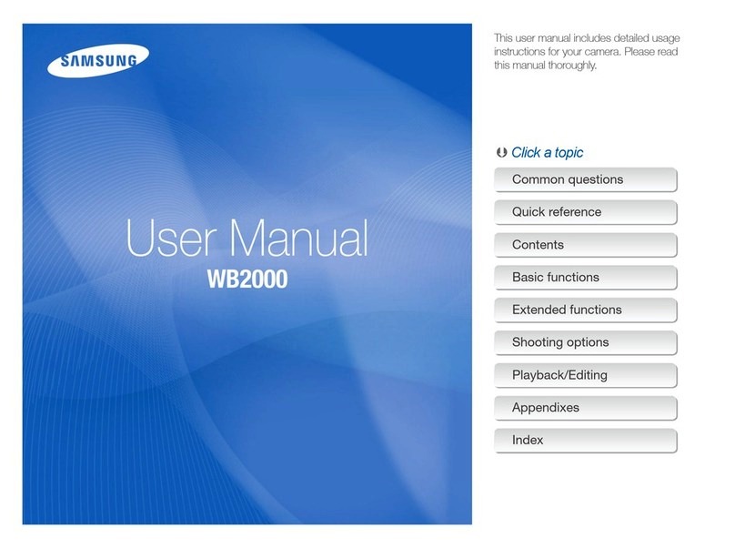 Samsung WB2000 User manual Samsung WB2000 User manual