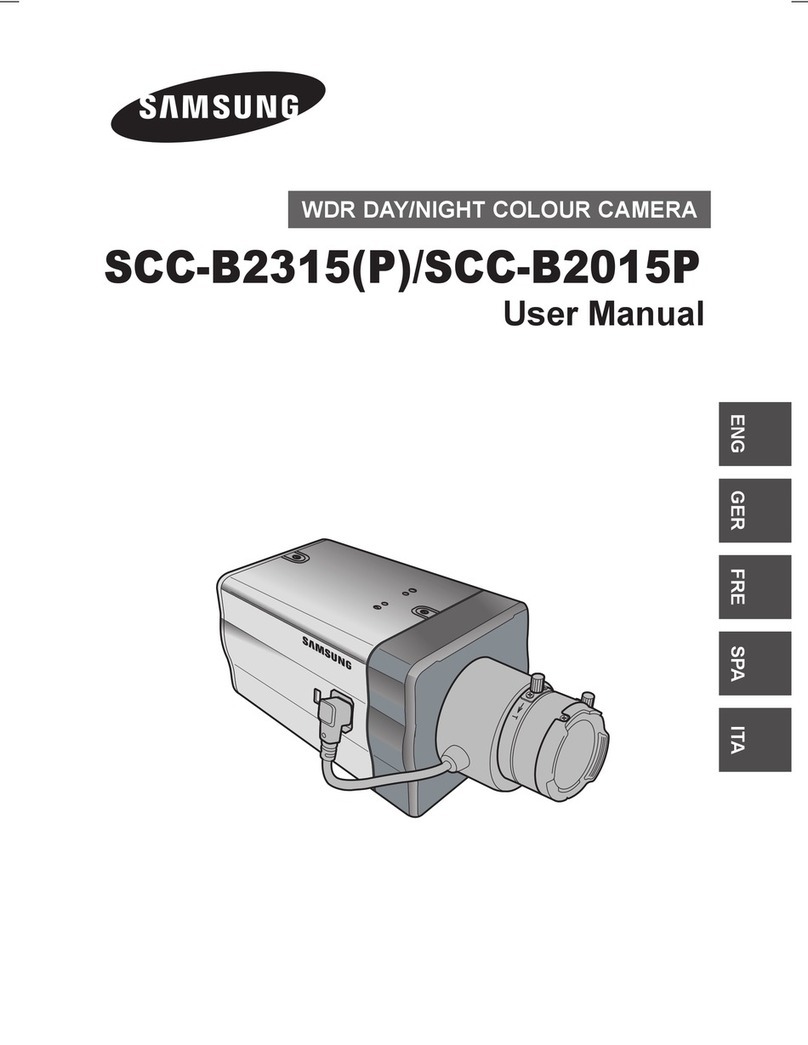 Samsung SCC-B2015P User manual