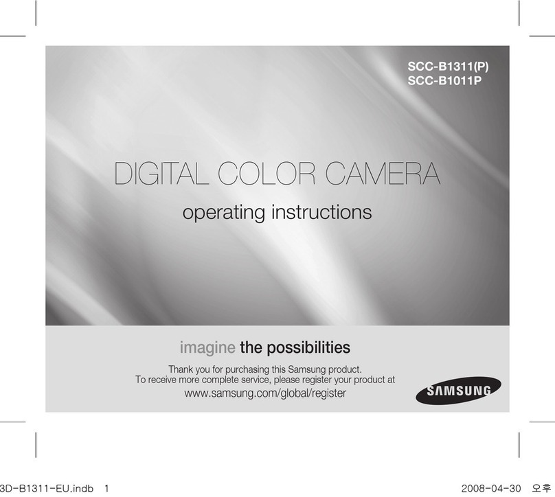 Samsung SCC-B1311(P) User manual