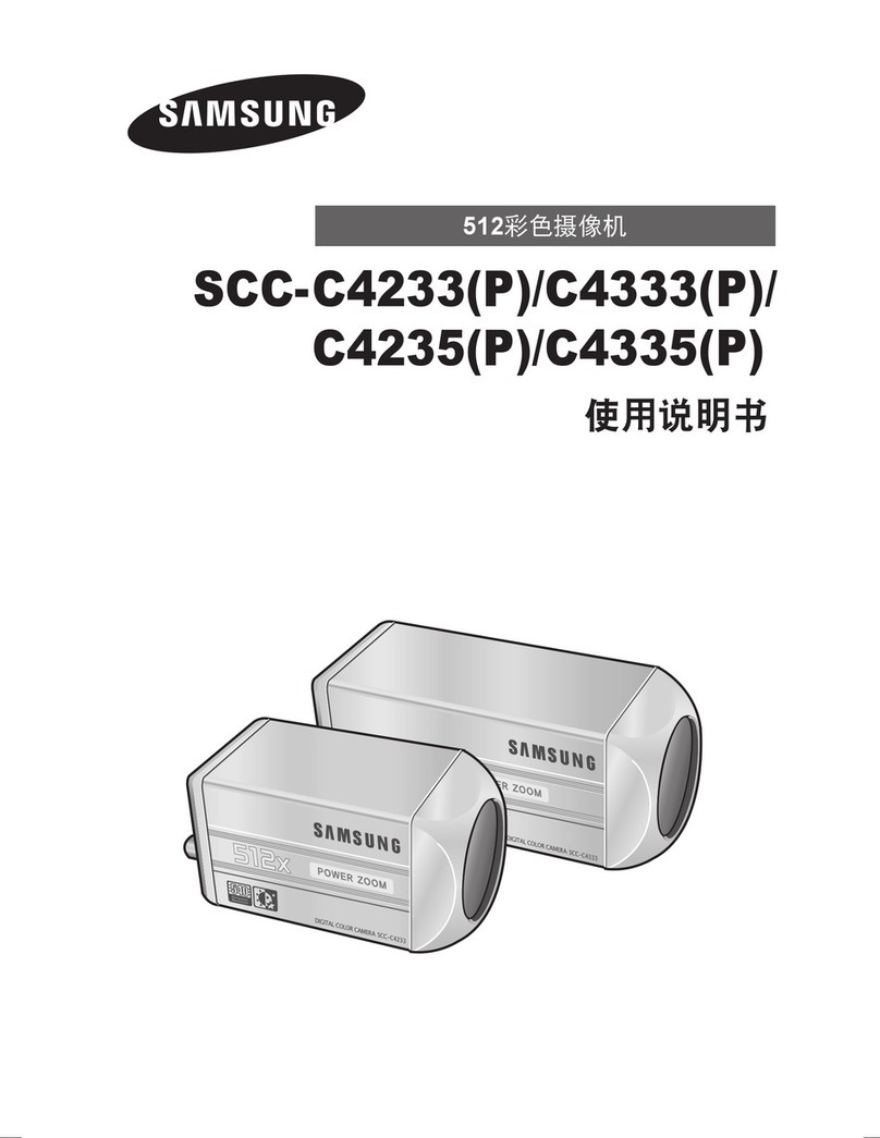 Samsung SCC-4233(P) user manual