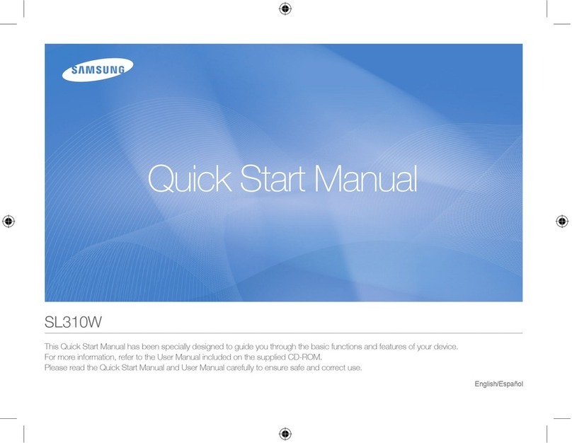 Samsung SL310W - Genuine Digital Camera SL420 Instruction manual
