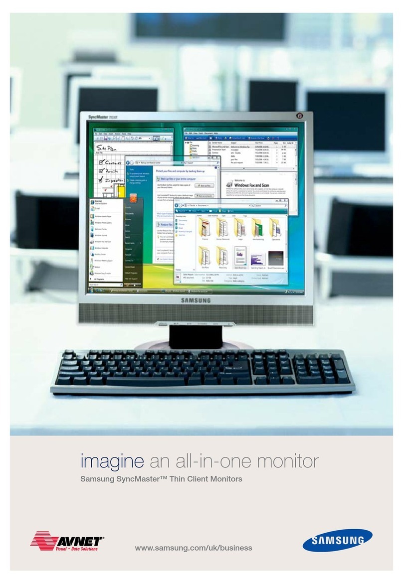 Samsung SyncMaster SM710NT User manual Samsung SyncMaster SM710NT User manual