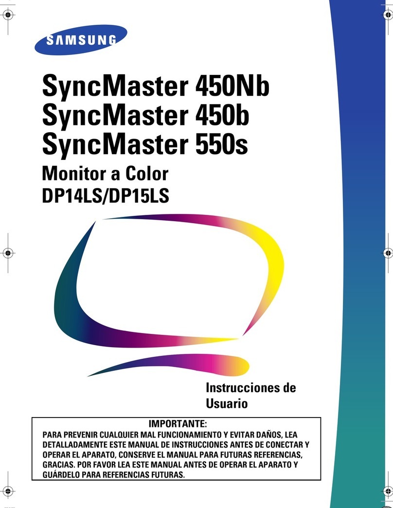 Samsung SYNCMASTER DP14LS User manual