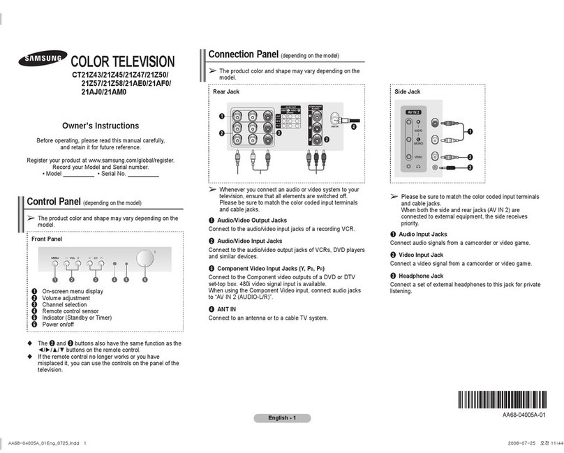 Samsung 2AE0 User manual Samsung 2AE0 User manual