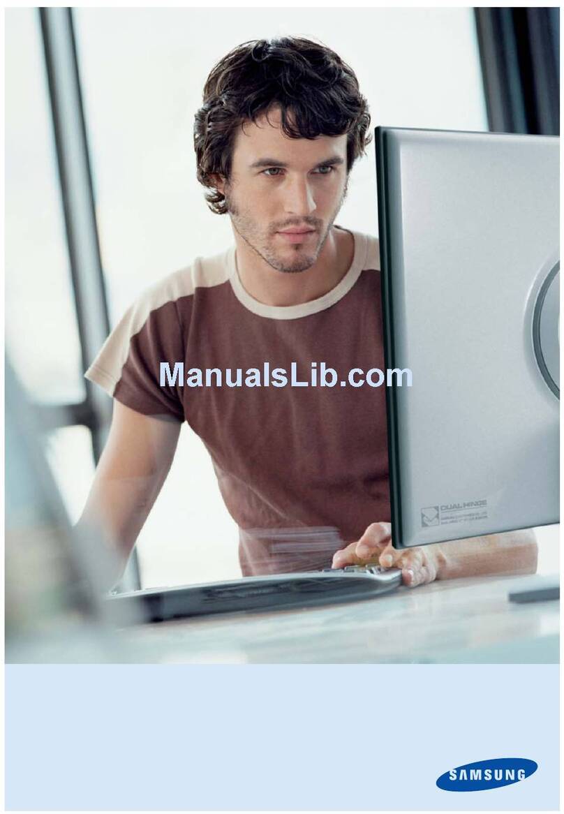 Samsung Visual Display User manual