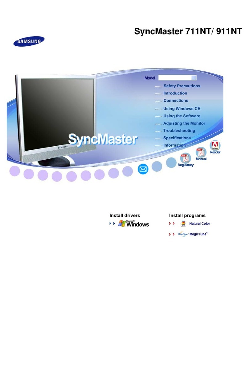 Samsung SyncMaster 711NT User manual