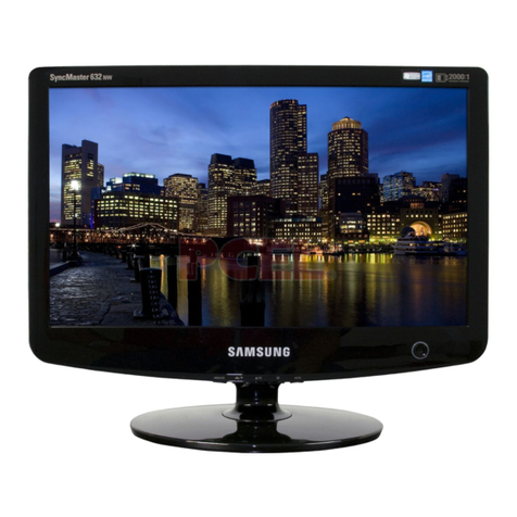 Samsung SyncMaster 632NW User manual
