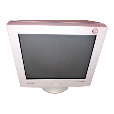 Samsung SyncMaster 753 DFX User manual Samsung SyncMaster 753 DFX User manual