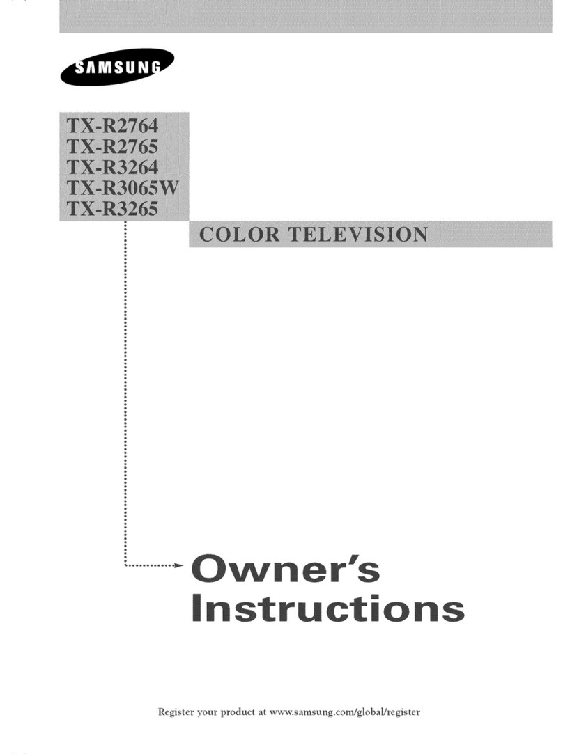 Samsung TX-R2764 User manual