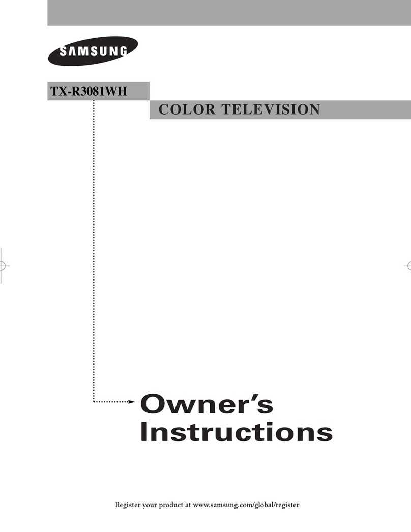 Samsung TX-R3081WH User manual