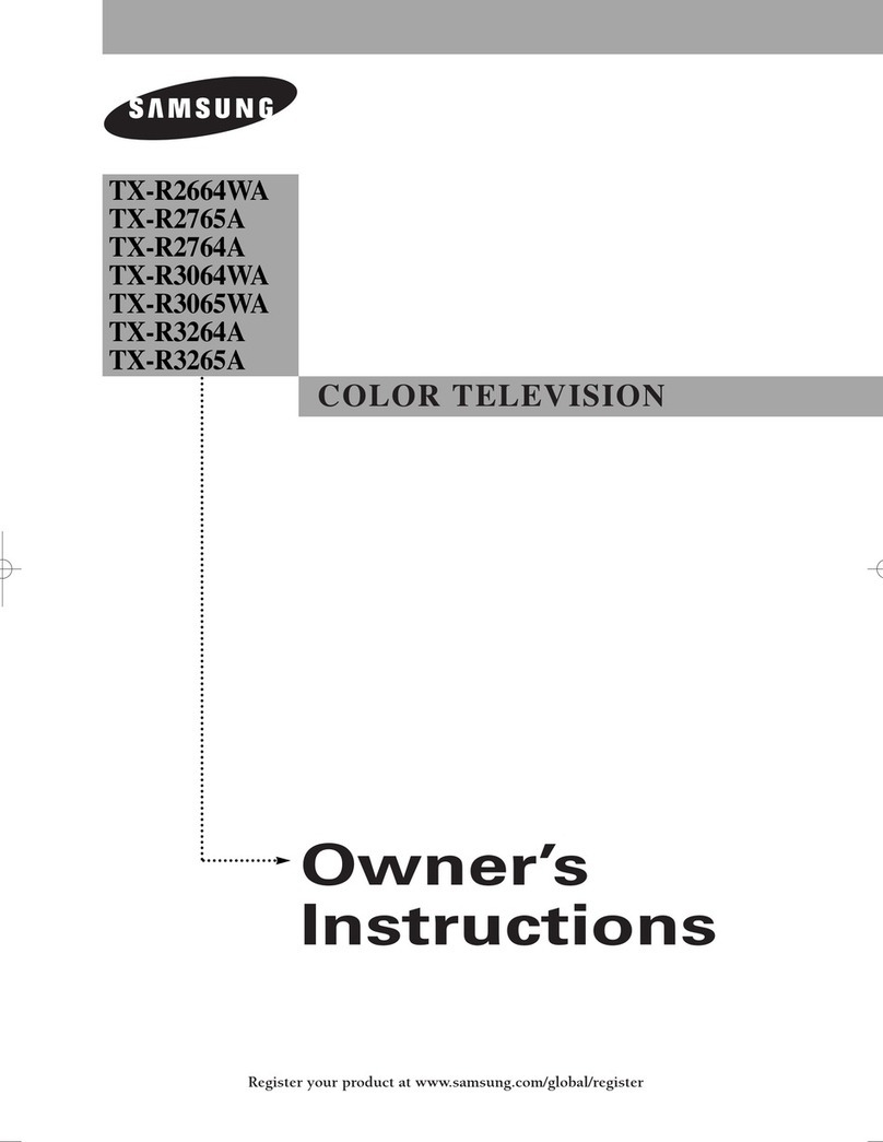 Samsung TX-R2664WA User manual Samsung TX-R2664WA User manual