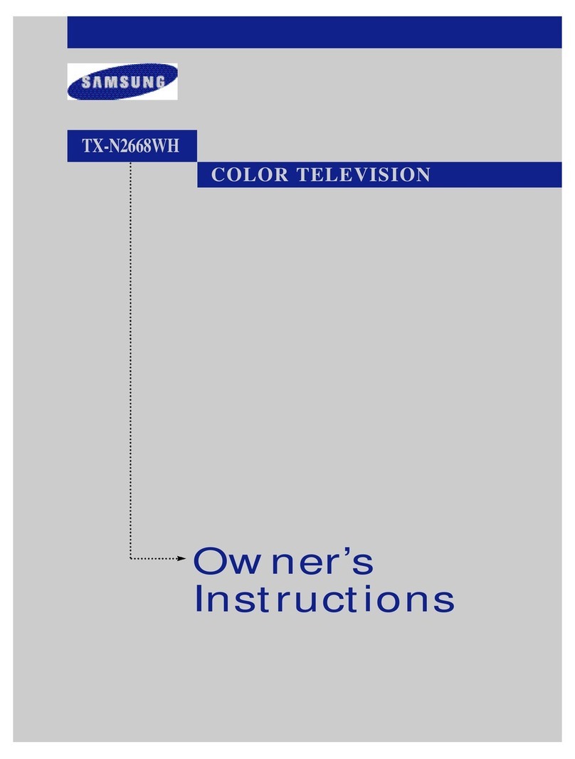Samsung TXN2668WH User manual