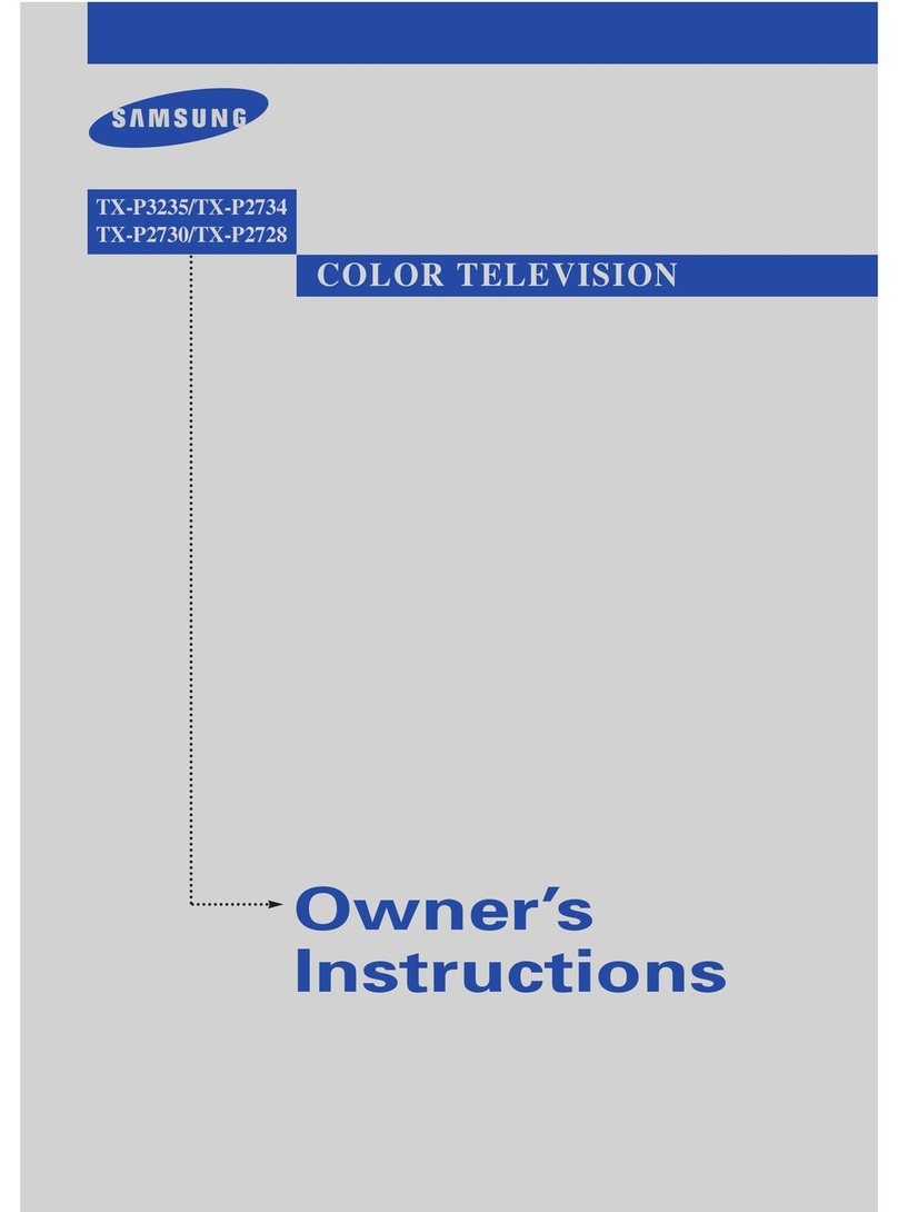 Samsung TX P2730 User manual