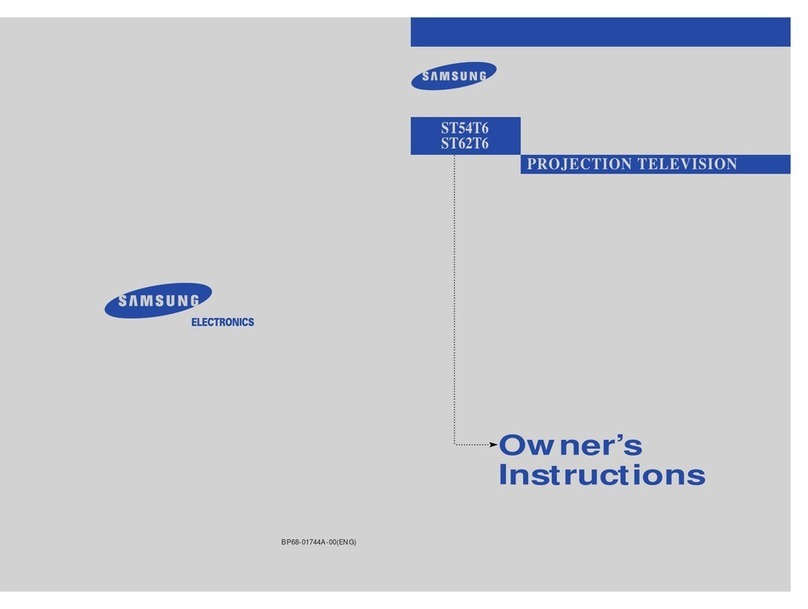 Samsung ST54T6 ST62T6 User manual