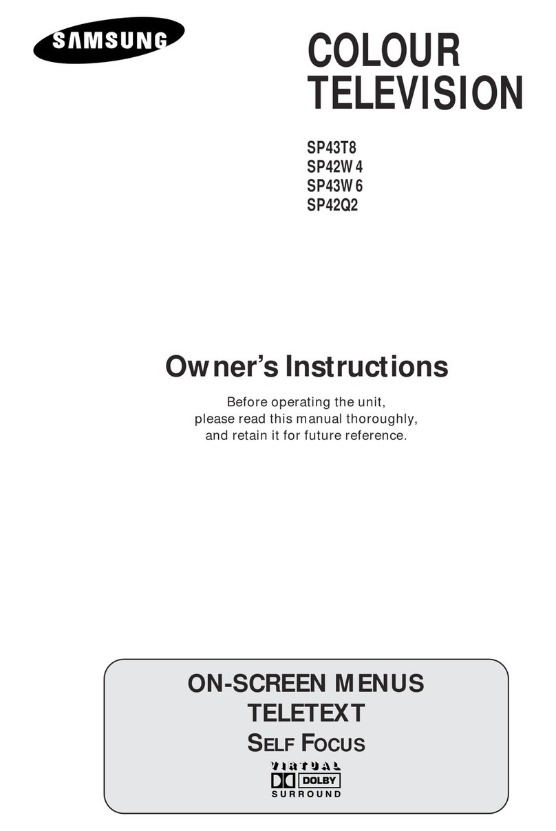 Samsung SP-42Q2 User manual