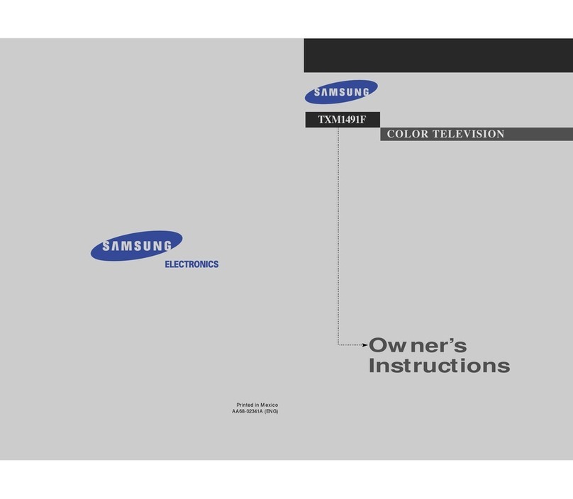 Samsung TXM 1491F User manual Samsung TXM 1491F User manual