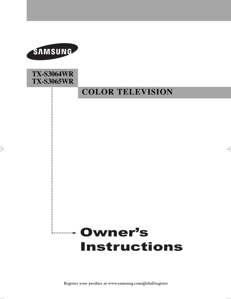 Samsung TX-S3064WR, TX-S3065WR User manual Samsung TX-S3064WR, TX-S3065WR User manual