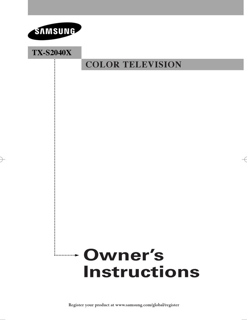 Samsung TX-S2040X User manual