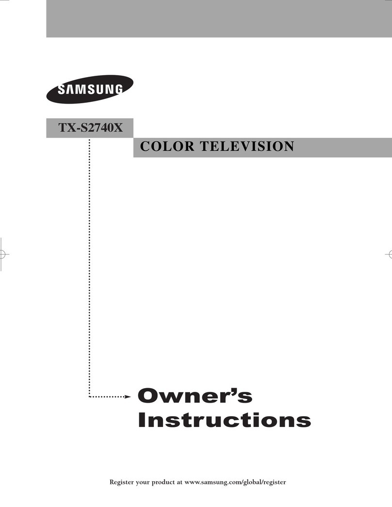 Samsung TX-S2740X User manual Samsung TX-S2740X User manual