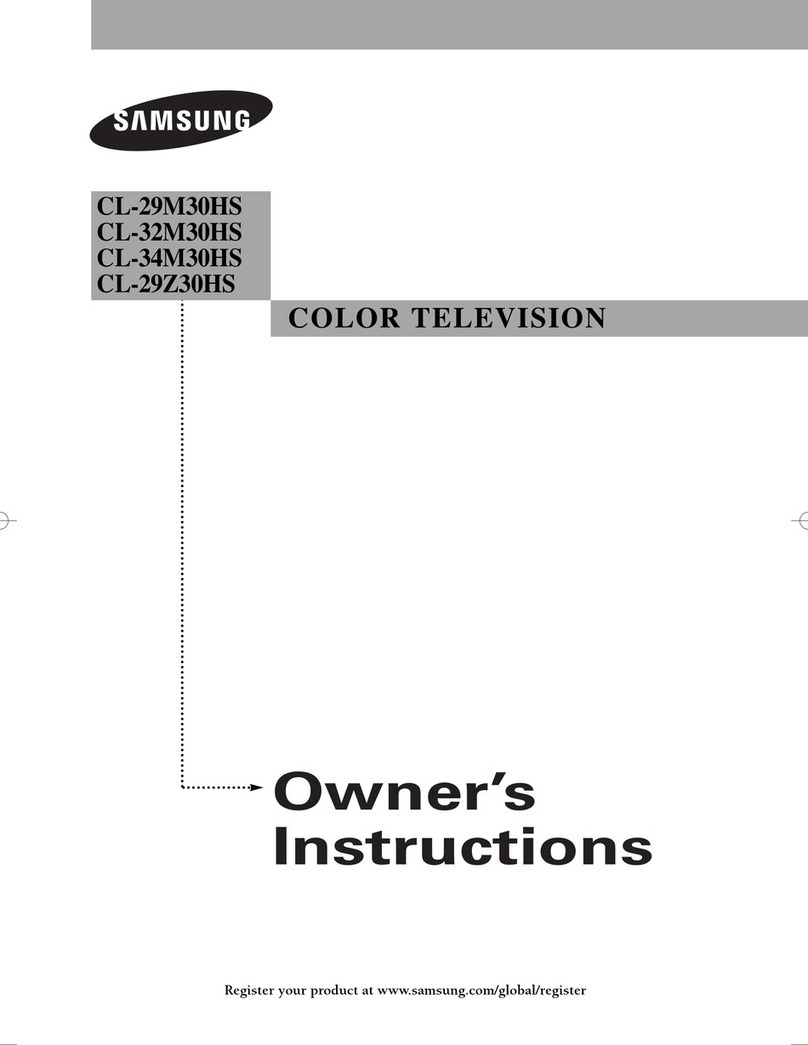 Samsung CL-29M30HS User manual