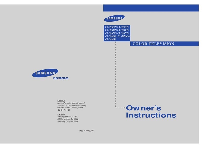 Samsung CL-29A5P Owner's instructions