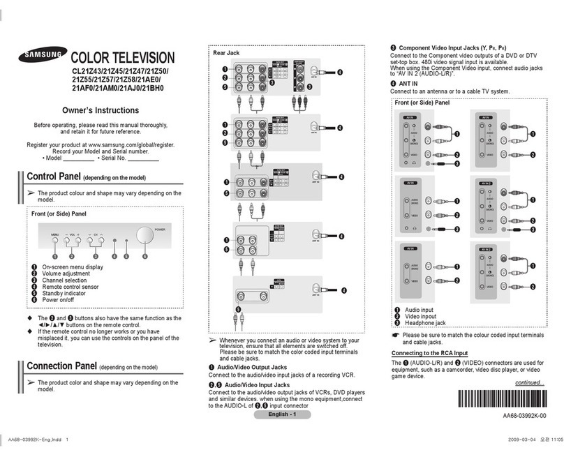 Samsung 2BH0 User manual