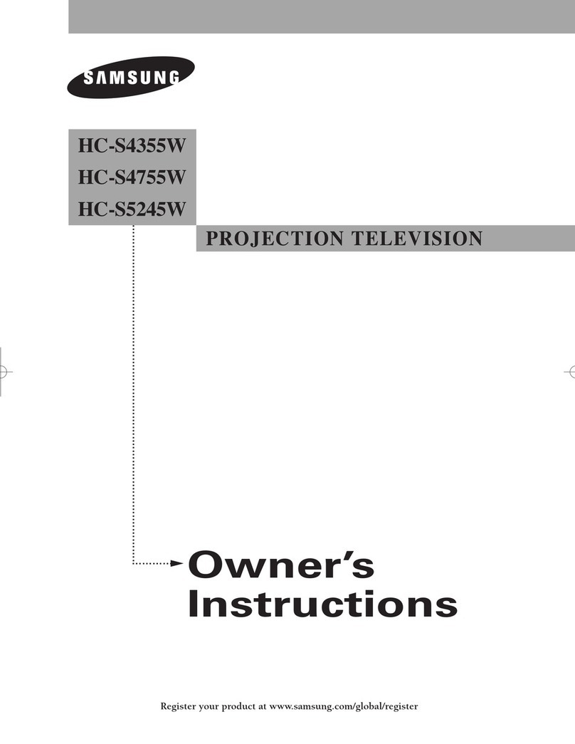 Samsung HC-S4755W Owner's instructions