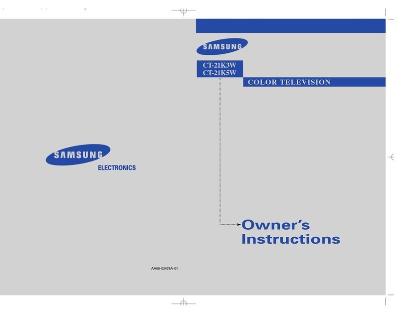 Samsung CT-21K3W User manual