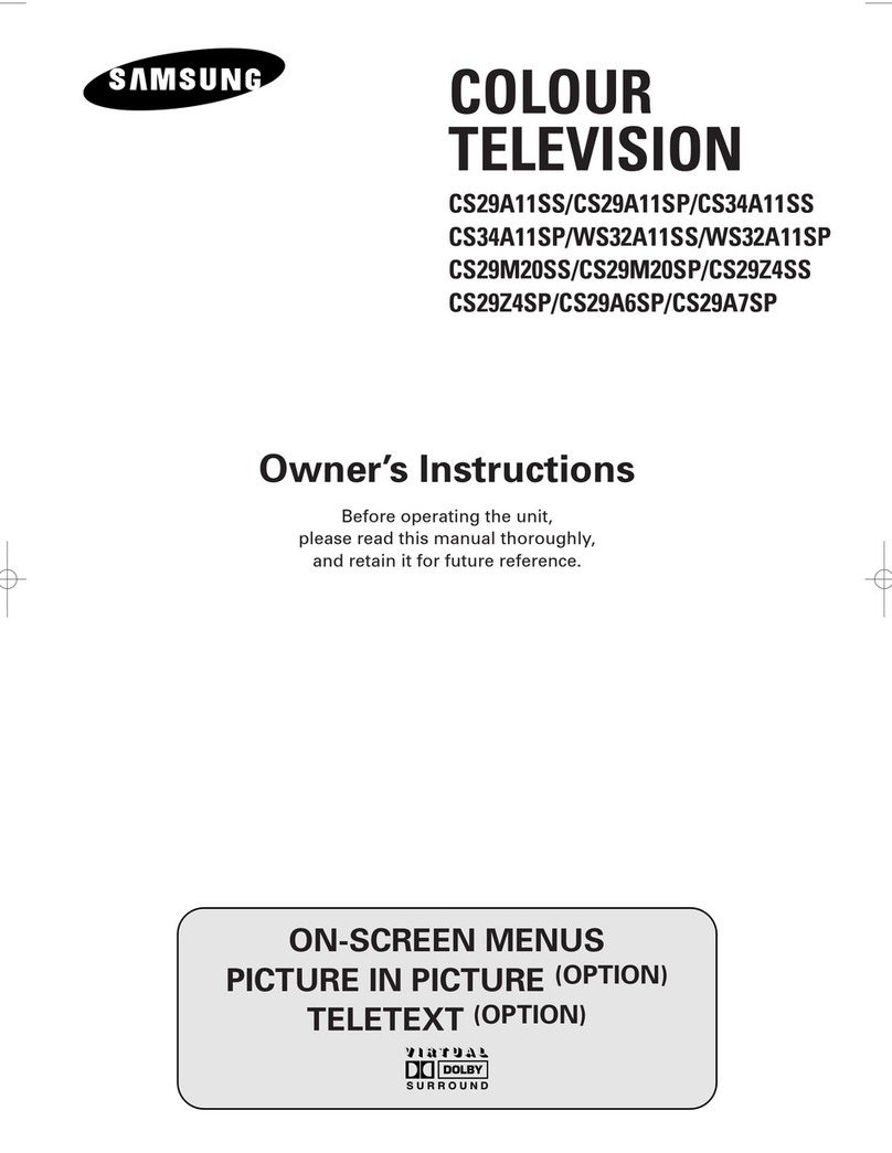 Samsung cs-29A11SS User manual