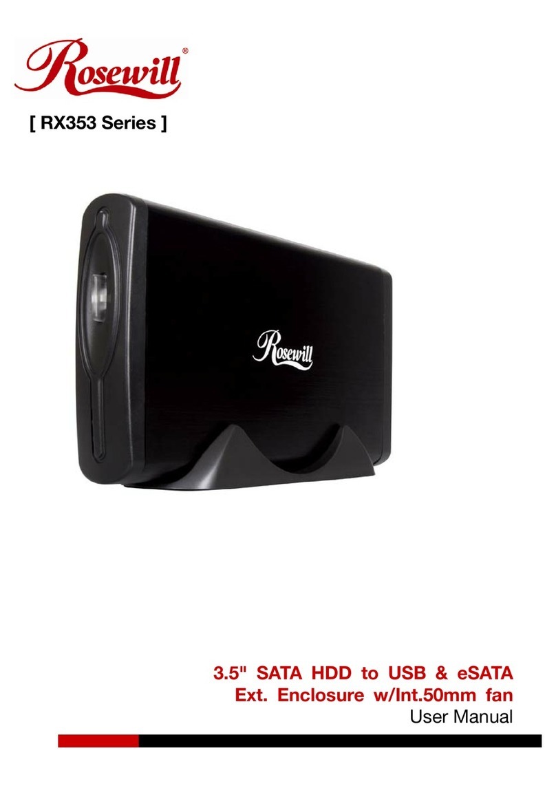 Rosewill RX353 Series User manual Rosewill RX353 Series User manual