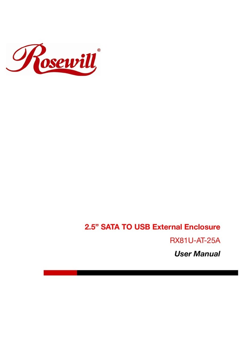 Rosewill RX81U-AT-25A User manual Rosewill RX81U-AT-25A User manual