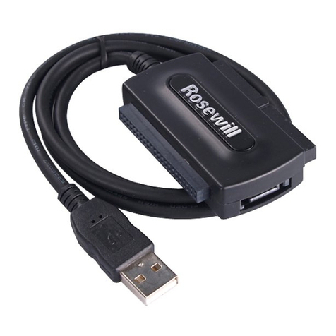 Rosewill RCW608 User manual