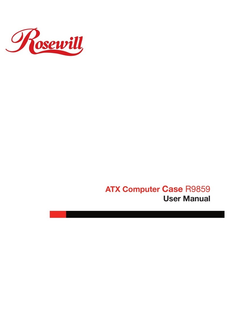 Rosewill ATX Computer Case R9859 user manual Rosewill ATX Computer Case R9859 user manual