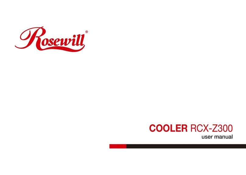 Rosewill Cooler RCX-Z300 user manual