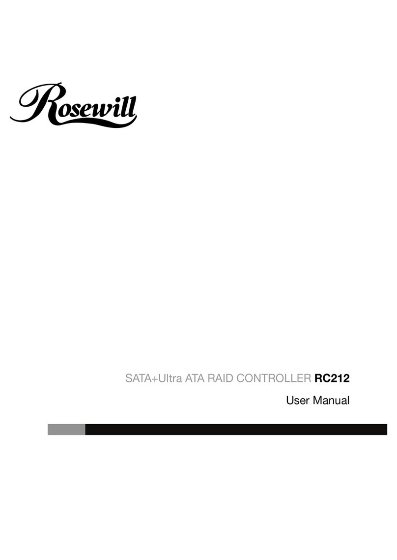 Rosewill RC212 User manual
