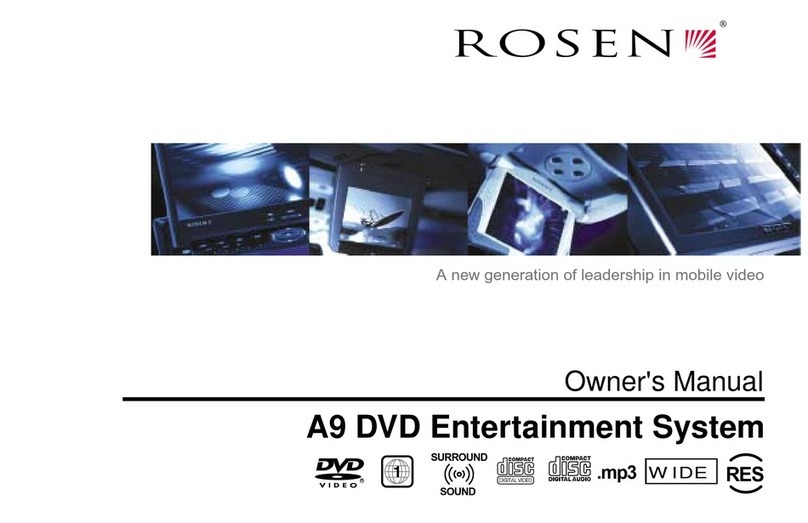 Rosen A9 User manual