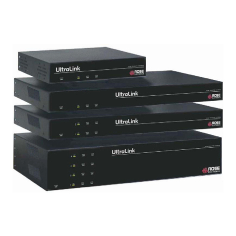 Rose electronics UltraLink UL-V3 Installation and operation manual