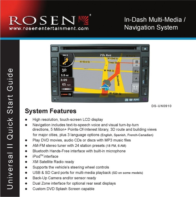 Rosen DS-UN0910 quick start guide