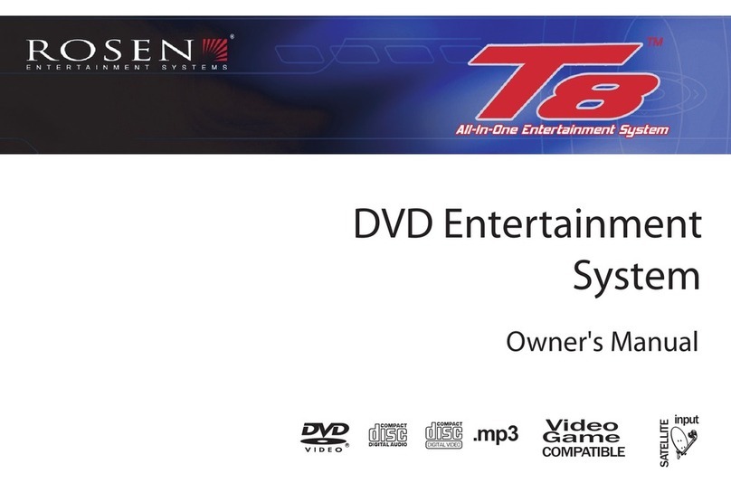 Rosen s/n 0708030488 T8 owner's manual