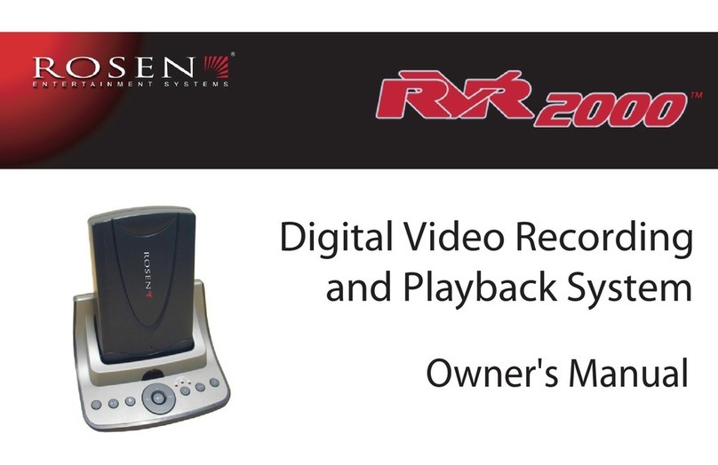 Rosen VoiceCom 2000 owner's manual