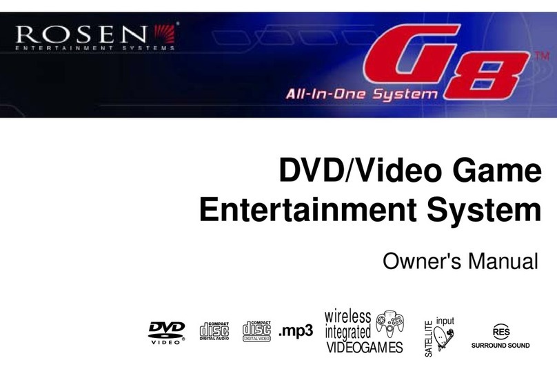 Rosen DVD Player owner's manual