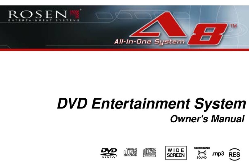 Rosen AC3003 owner's manual