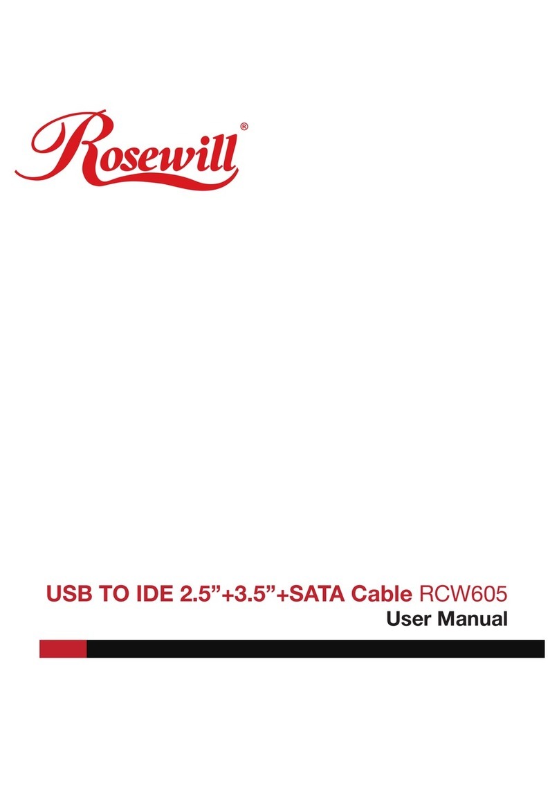 Rosewill RCW-605. user manual