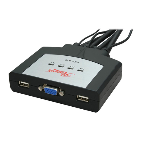 Rosewill KVMRKV-4UC user manual Rosewill KVMRKV-4UC user manual