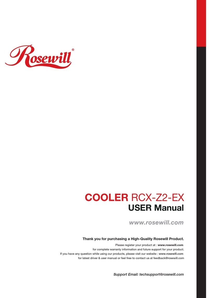 Rosewill RCX-Z2-EX user manual
